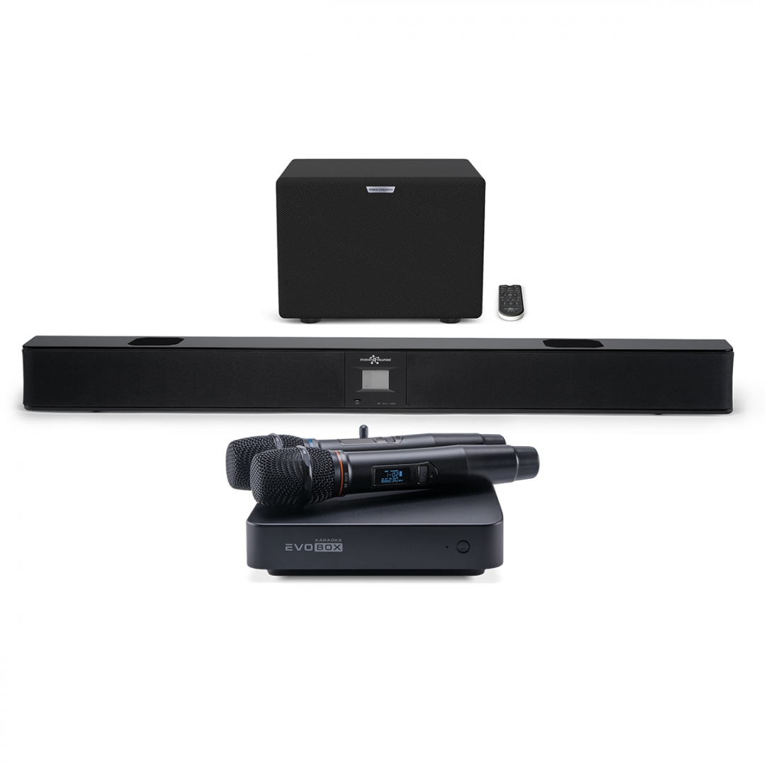 караоке-комплект EVOBOX Plus + EvoSound Bar (саундбар с караоке) в Воткинске