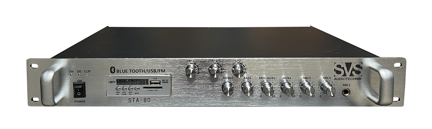 SVS Audiotechnik STA-80 Микшер-усилитель для систем Public Address в Воткинске